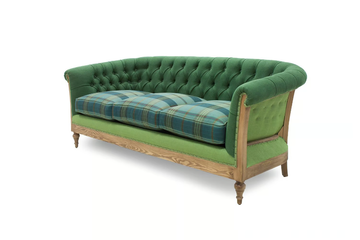 CLASS ESSENCE - 3 seater tufted fabric sofa by Crearte Collections - view 3